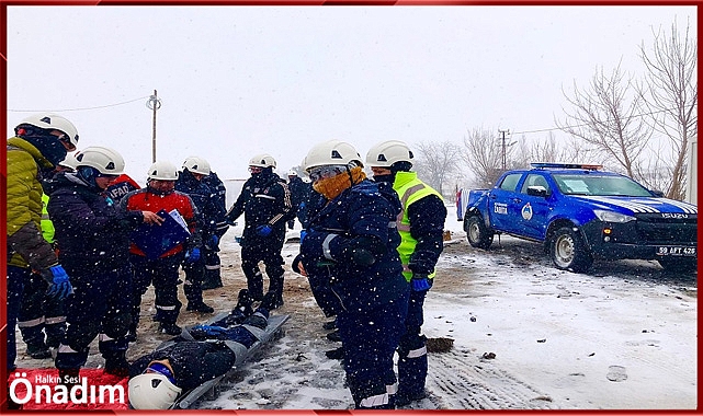 137 gönüllü arama kurtarma personeli Tekirdağ’da eğitimde