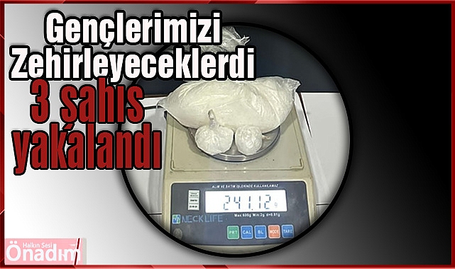 3 Şahıs Yakalandı
