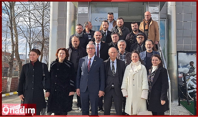 Aday Dermenci'den Kırklareli Ticaret Borsası'na ziyaret