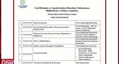Bilgilendirme ve İstişare Toplantısı Gerçekleşti
