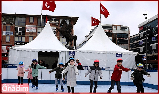 Buz pateni pisti yarı yıl tatilinde açık olacak