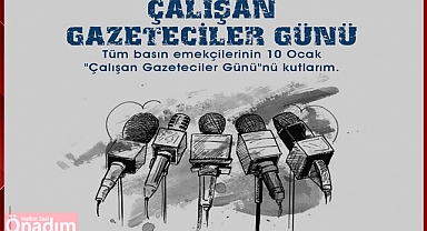 Çalışan Gazeteciler Günü Unutulmadı