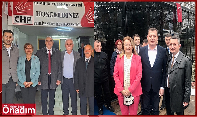 CHP li Milletvekillerinden sandık ziyaretleri