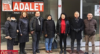 CHP Örgütünden 10 Ocak Çalışan Gazeteciler Günü Ziyareti