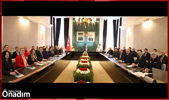 İl Afet ve Acil Durum Toplantısı