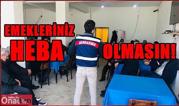 Jandarma Köylü Vatandaşları Uyardı; Paranızı Kaptırmayın!