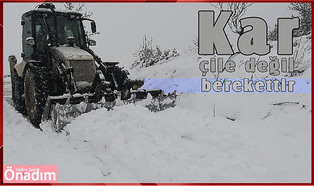 Kar Çalışmaları Devam Ediyor