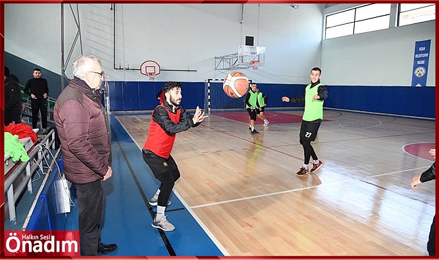 Kar kış engel olmadı