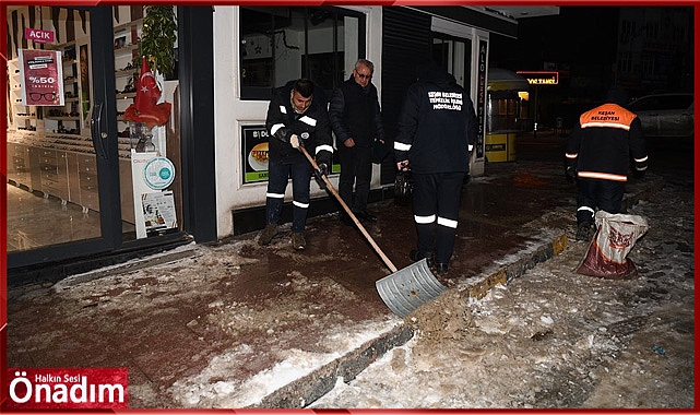 Keşan için kar yağışı bir sorun değil