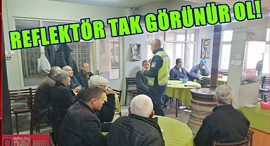 Köylü Vatandaşlara Güvenli Sürüş Uyarıları!