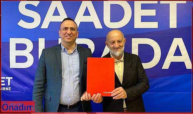 Milli Görüşün Edirne'deki Sembol İsmi Başvurusun Yaptı