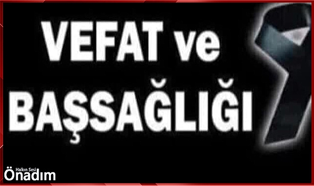 Sağman Ailesinin acı günü