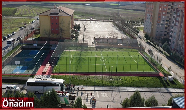 Spor Alanı Tamamlandı