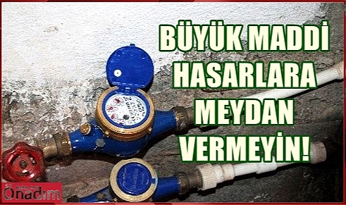 Su Sayaçlarınızı Donma Riskinden Koruyun!
