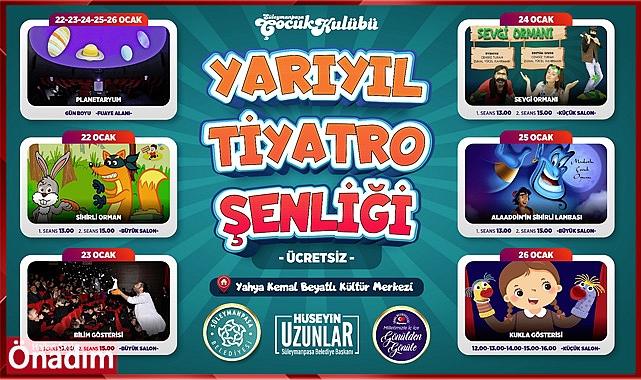 Süleymanpaşa’da Çocuklar Etkinliğe Doyacak