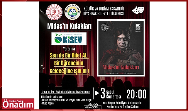 Tiyatro bileti al öğrencilere destek ol