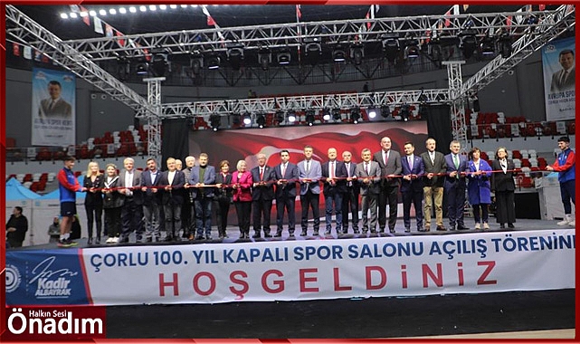 Trakya’nın en büyük spor kompleksi açıldı!