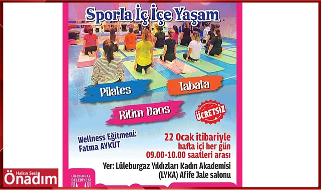Ücretsiz Pilates ve Dans ile Spor