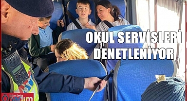 Uzunköprü’de Okul Servisleri Azami Dikkatle Denetleniyor