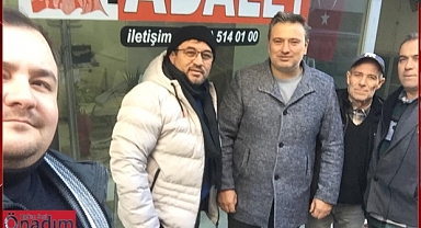 Uzunköprü Muhtarlar Derneğinden Adalet Gazetemize Ziyaret
