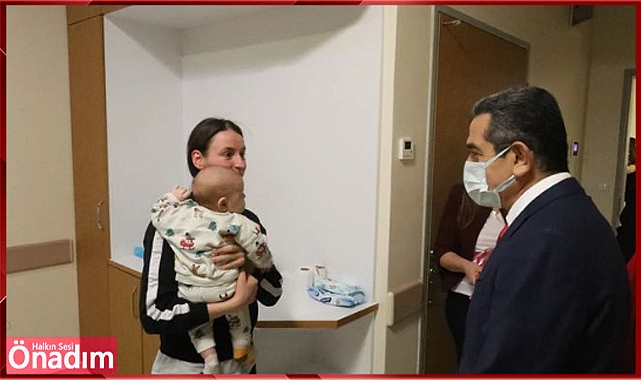 Vali Ekici, hastane ziyareti gerçekleştirdi