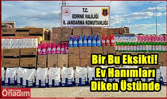4 Ton Sahte Çamaşır ve Bulaşık Deterjanı Ele Geçirildi