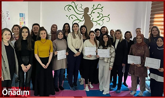 Anne adaylarının eğitimleri tamamlandı