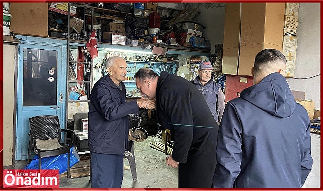 Başkan Altıntaş'tan emekçilere ziyaret