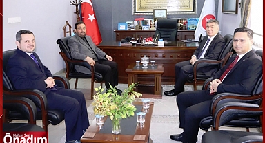 Başkonsolosluktan Yusuf Eviş’e Ziyaret