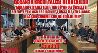 Becan'ın 35 Milyonluk Kredi Yetki Talebi Kabul Görmedi!