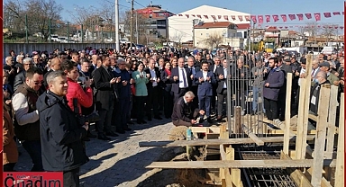 ‘Belediye Düğün Salonu’nun Temeli Atıldı