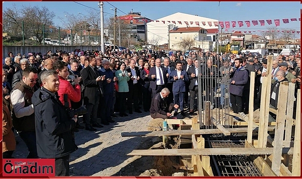 ‘Belediye Düğün Salonu’nun Temeli Atıldı