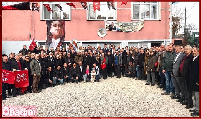 CHP'de seçim bürosu açılışı