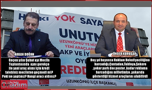 CHP’nin Pankartına İYİ Parti ve AK Parti’den Sert Tepki