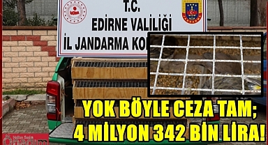 Cin Kuş Kaçakçısına Rekor Ceza; 4 Milyon 342 Bin TL!