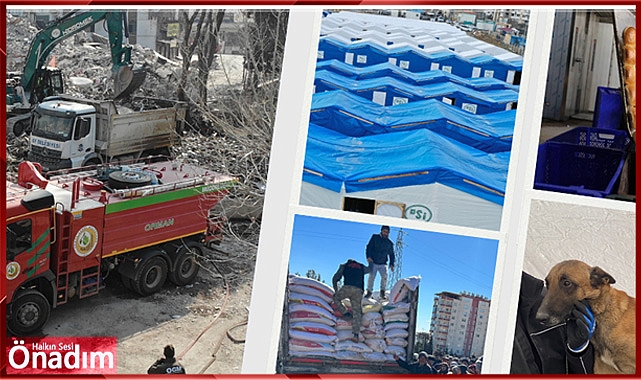 Depremzede üreticilere destek devam ediyor