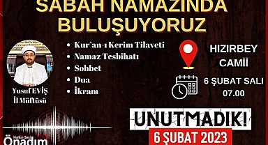 Kırklareli İl Müftülüğü 6 Şubat’ı Unutmadı