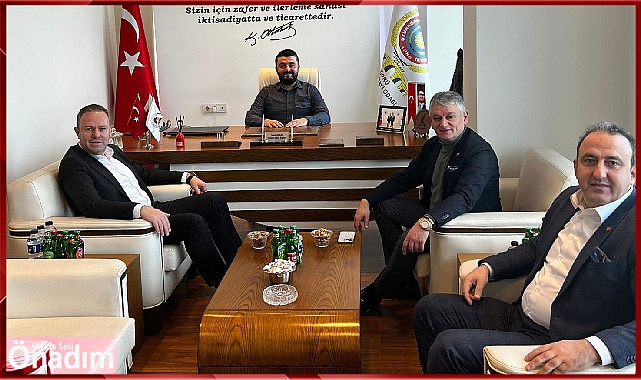 Kırklareli TSO Başkanı Soner Ilık, Uzunköprü TSO Başkanı İsmail Akalın'ı ziyaret etti