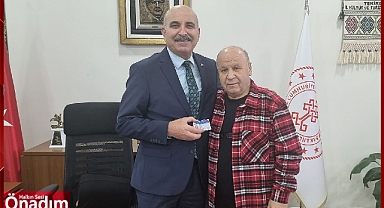 Kültüren miras için tanıtım kartı