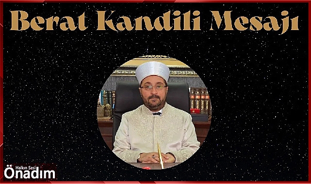 Müftü Eviş'ten Berat Kandili mesajı