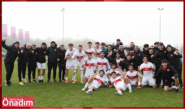 U19 Millî Takım, Suudi Arabistan'ı 1-0 Yendi