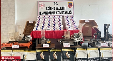 Uzunköprü’de Kaçak Sigara Baskını