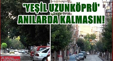 Uzunköprü 'Yeşil Tonunu' Kaybediyor…