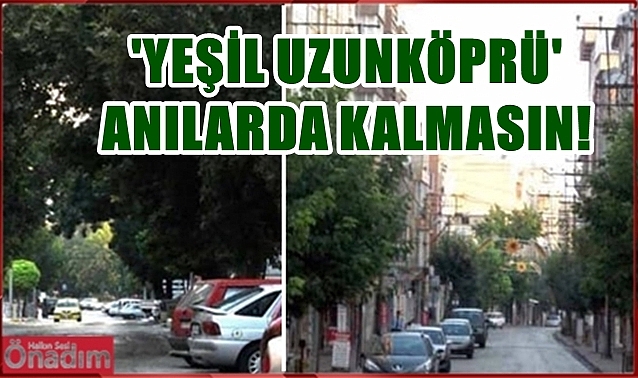 Uzunköprü 'Yeşil Tonunu' Kaybediyor…