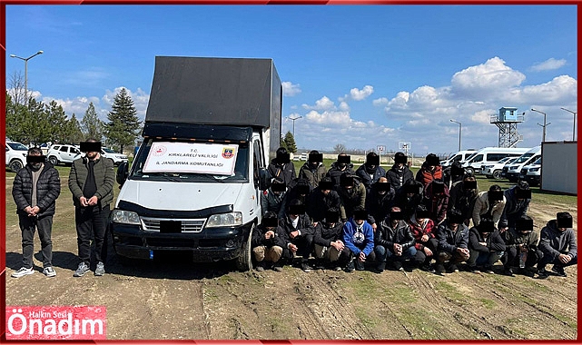 111 düzensiz göçmen yakalandı