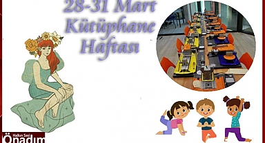 28-31 Mart Kütüphane Haftası