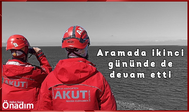 Aramada ikinci gününde de devam etti