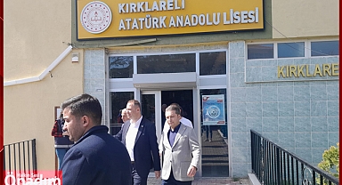 Başkan Adayı Okuduğu Okulu Ziyaret Etti