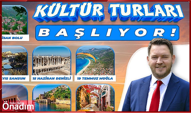 Bu belediyede etkinlikler hiç bitmiyor; 7 gezi programı birden