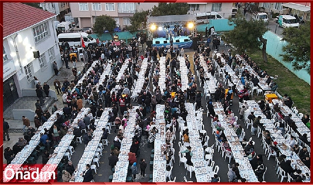 Gönül Sofrası bereketi ile iftar açtılar